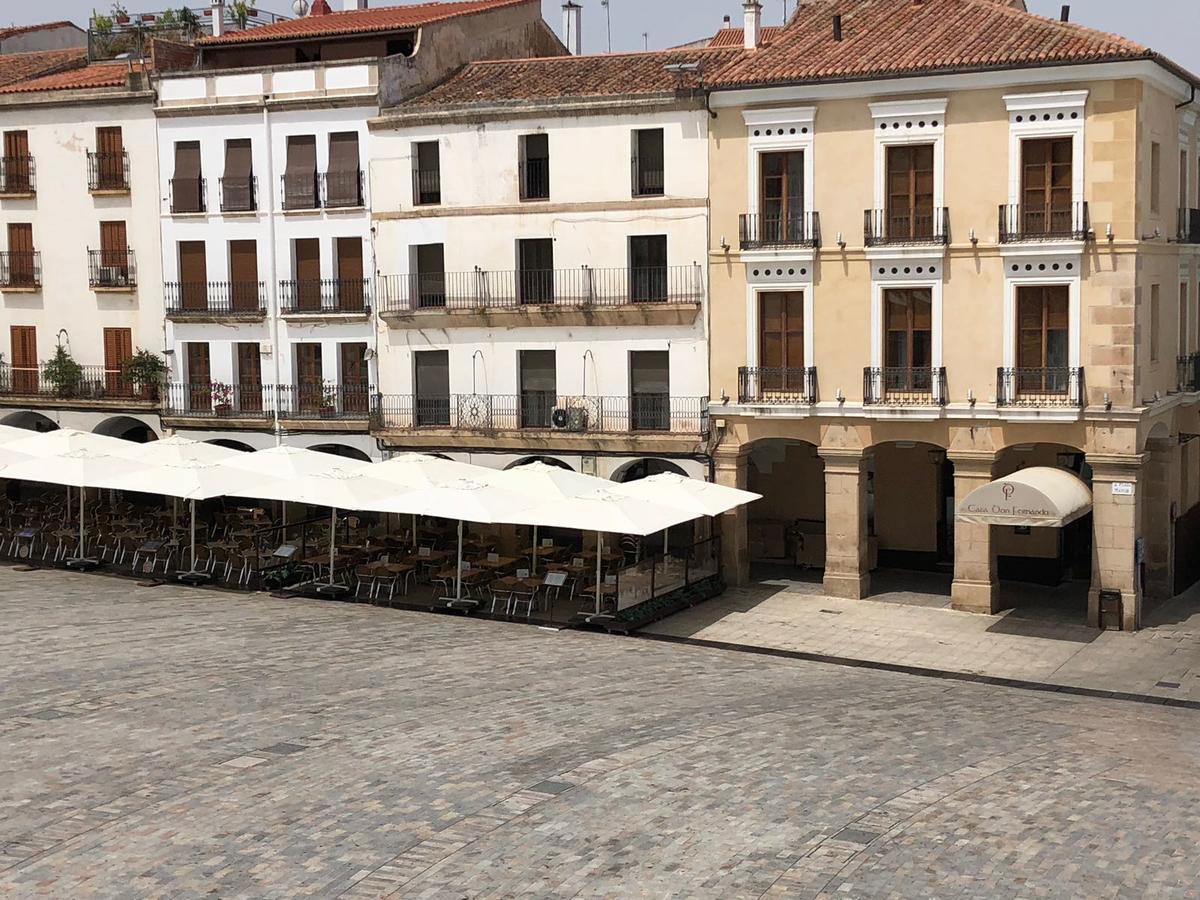 Apartamentos Soho Boutique Plaza Mayor Caceres Exterior photo